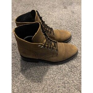 Thursday Boot Company Captain Men's Work Brown Lace-up Boot Cap Toe size 9.5